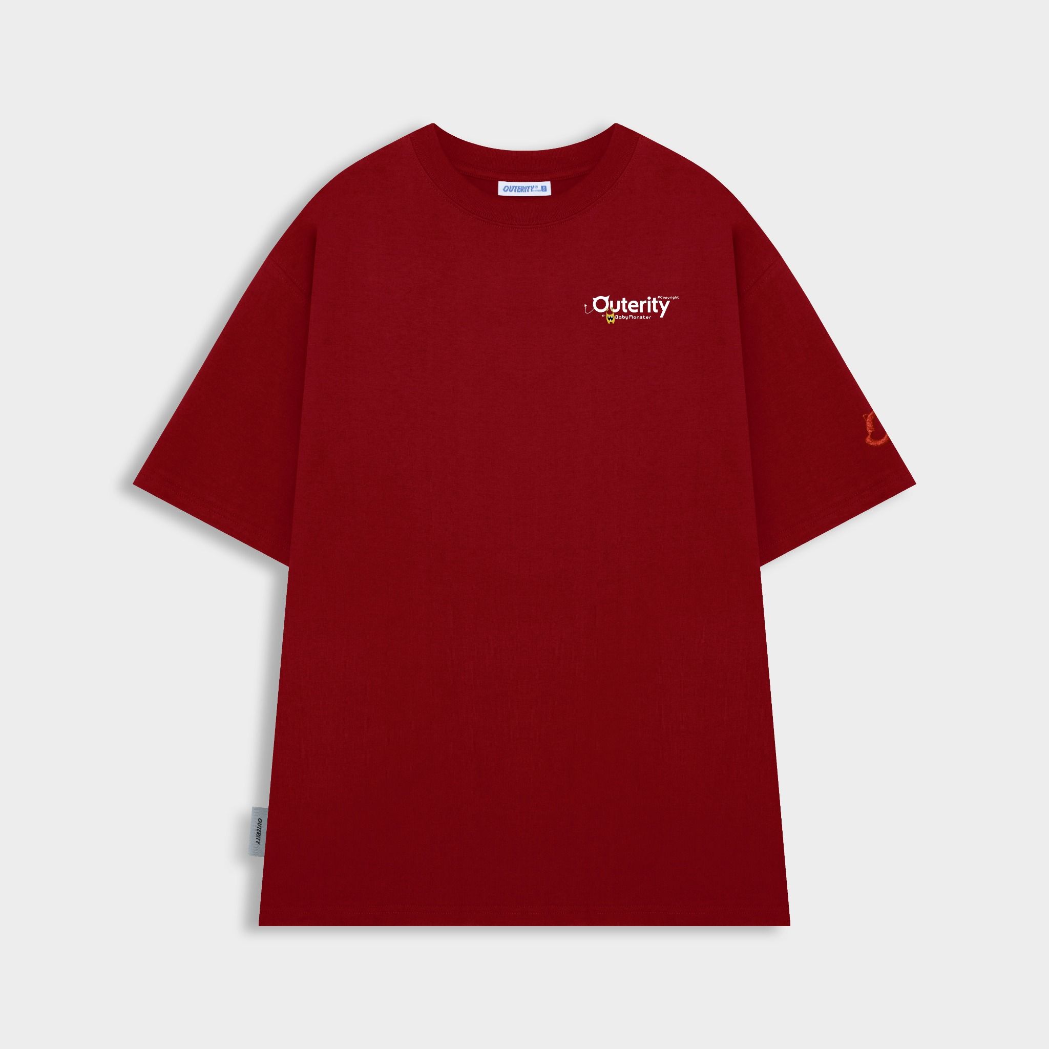 Outerity BabyMonster Tee - Meow Collection / Red