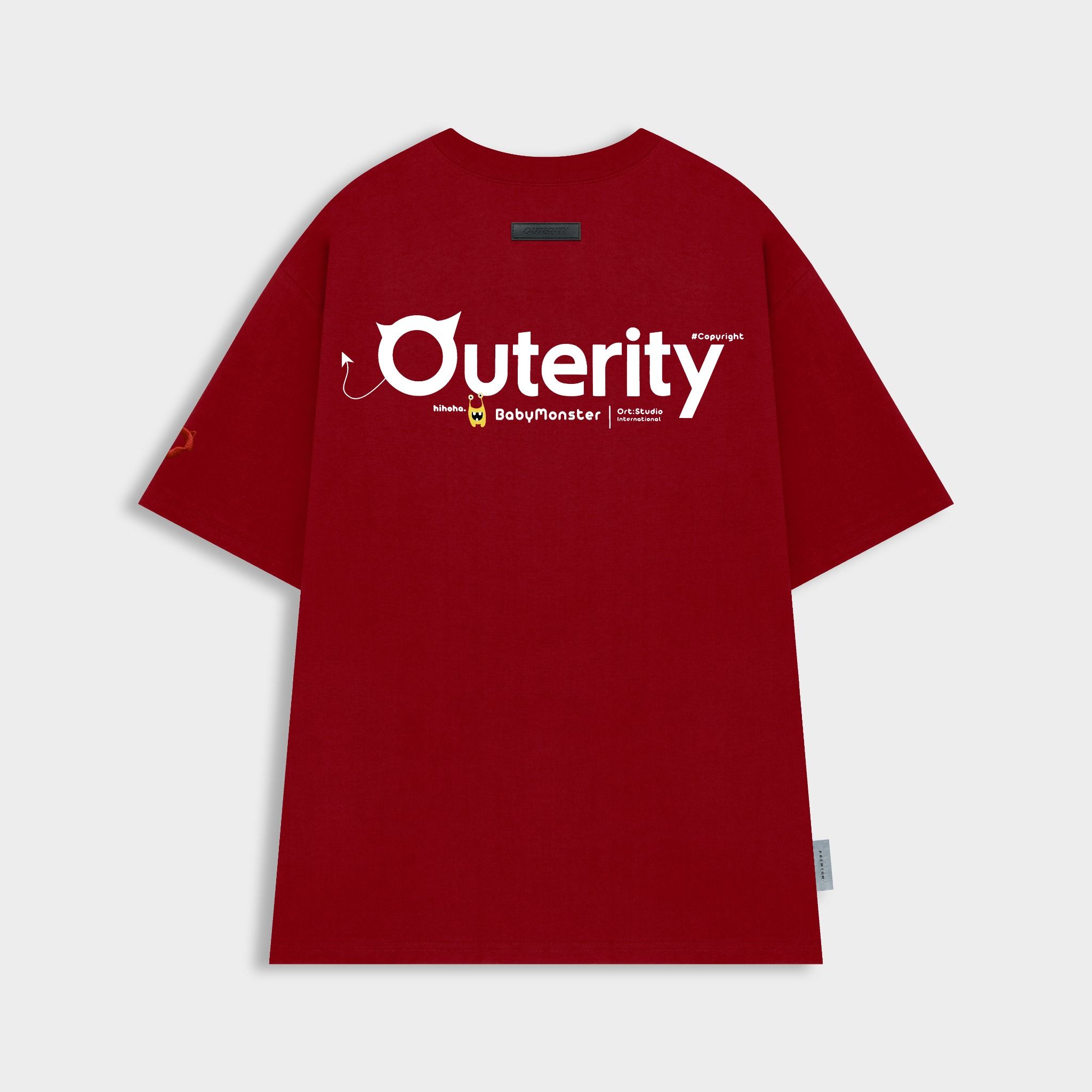 Outerity BabyMonster Tee - Meow Collection / Red