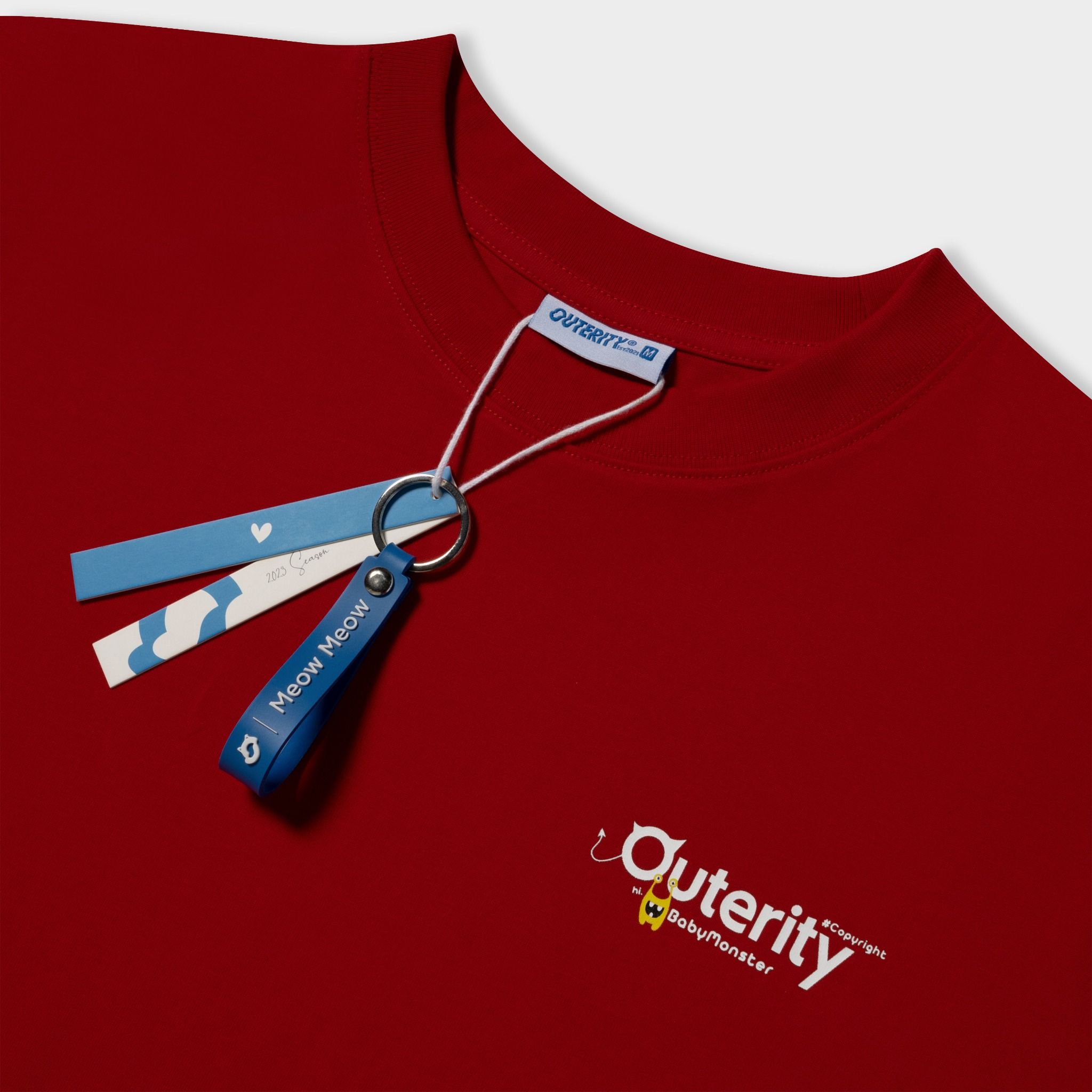 Outerity BabyMonster Tee - Meow Collection / Red