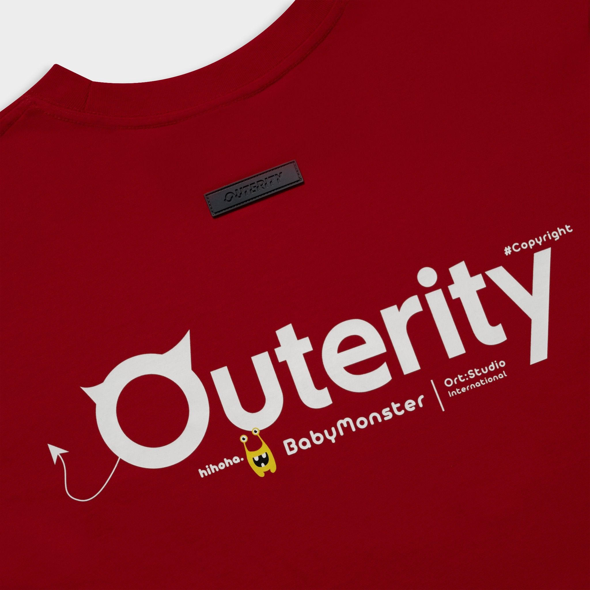 Outerity BabyMonster Tee - Meow Collection / Red