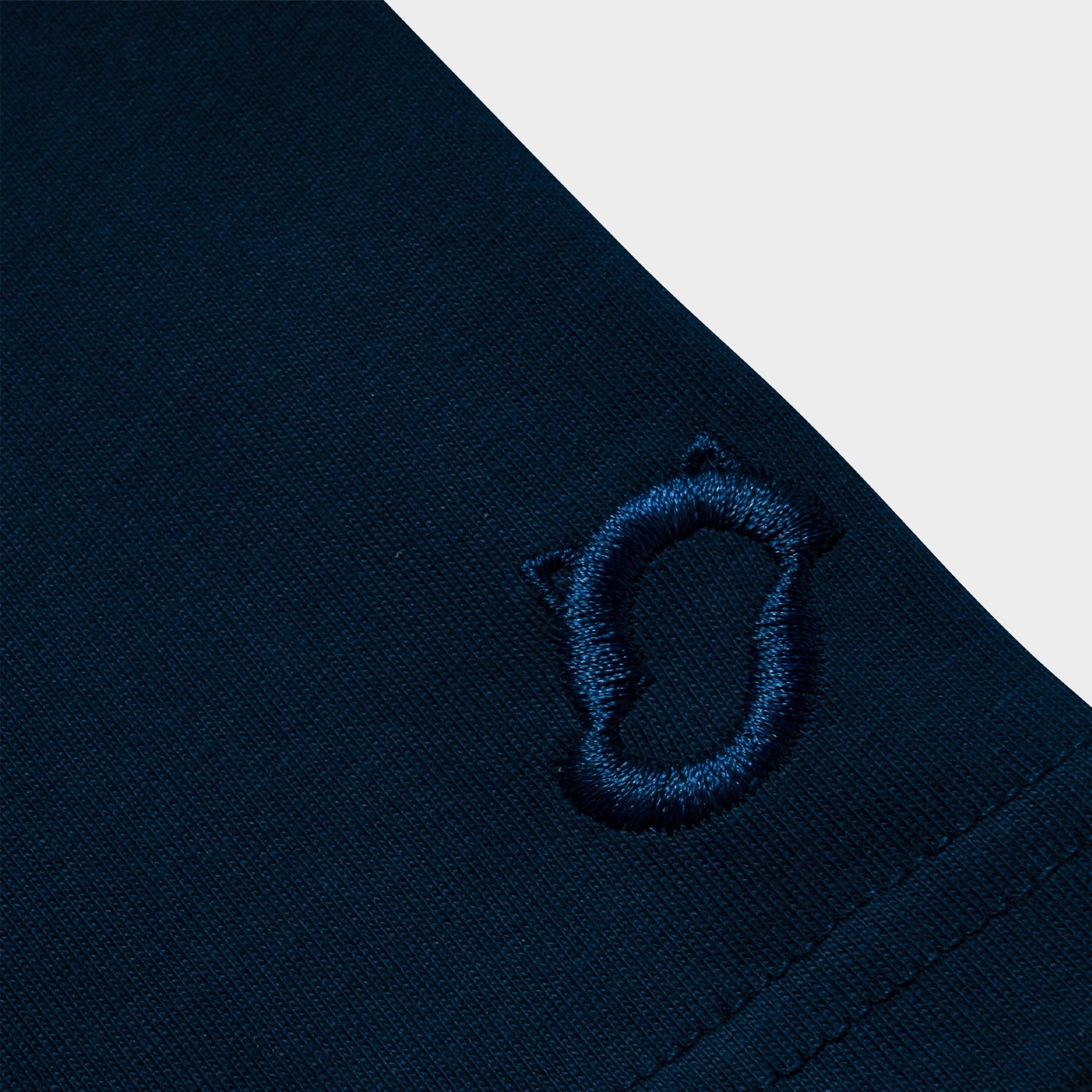 Outerity Meow's Garden Tee / Navy Poeny