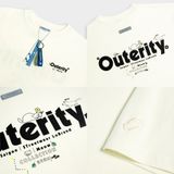  Outerity Meow's Garden tee / Butter Milk 