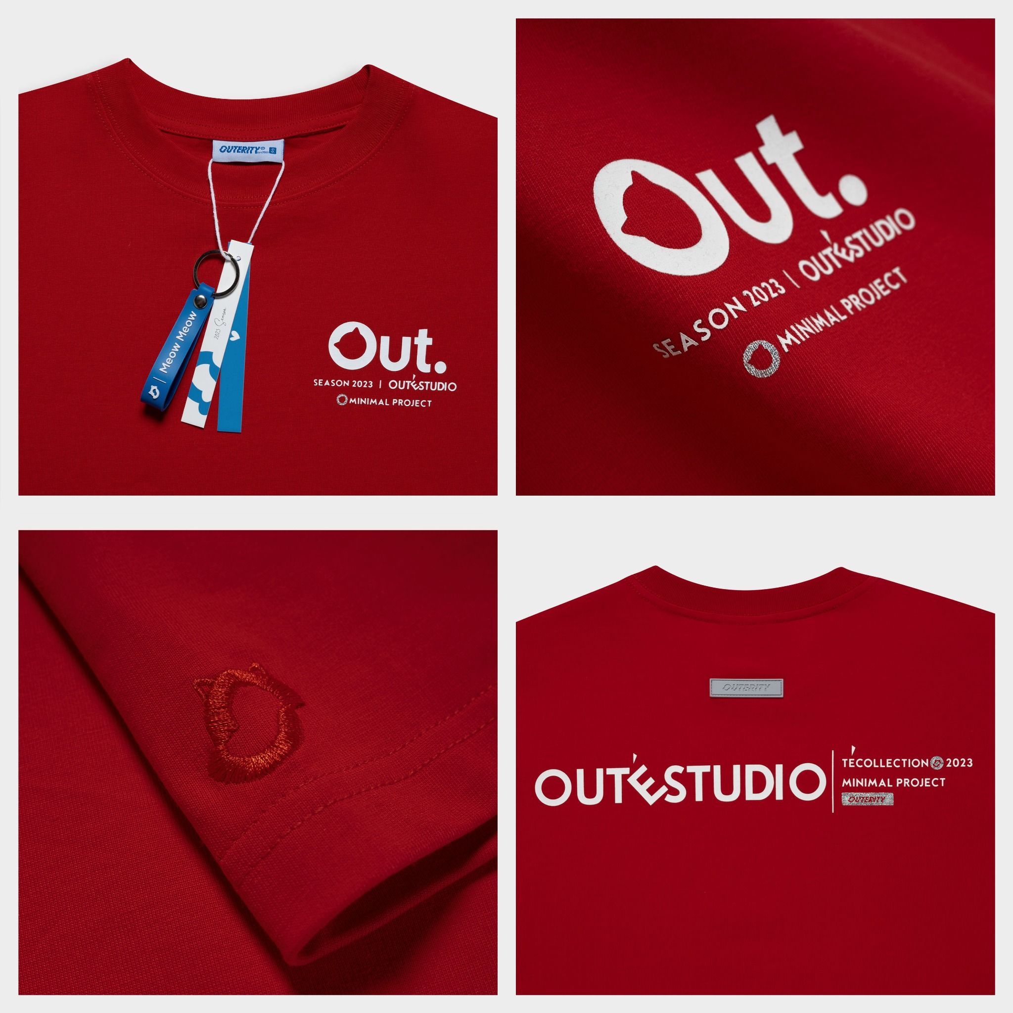Outerity Tee Collection Té / Red