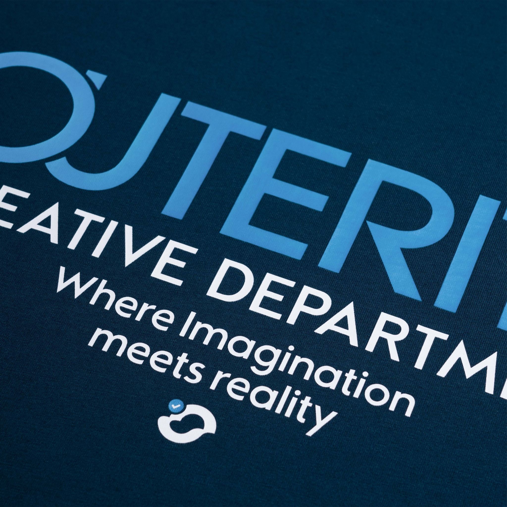 Outerity Double Tee Collection - Blue Heart / Navy