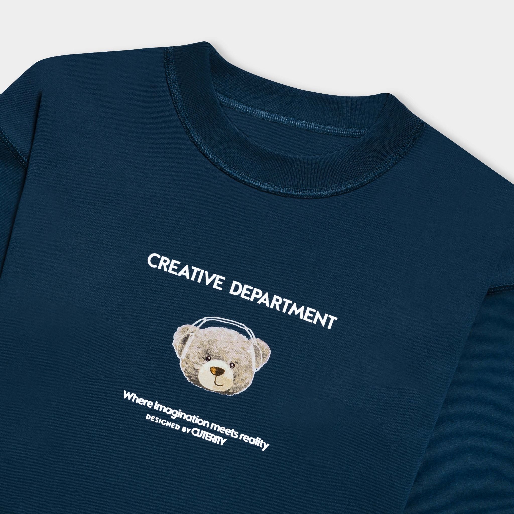  Outerity Double Tee Collection - DJ Bear / Navy 