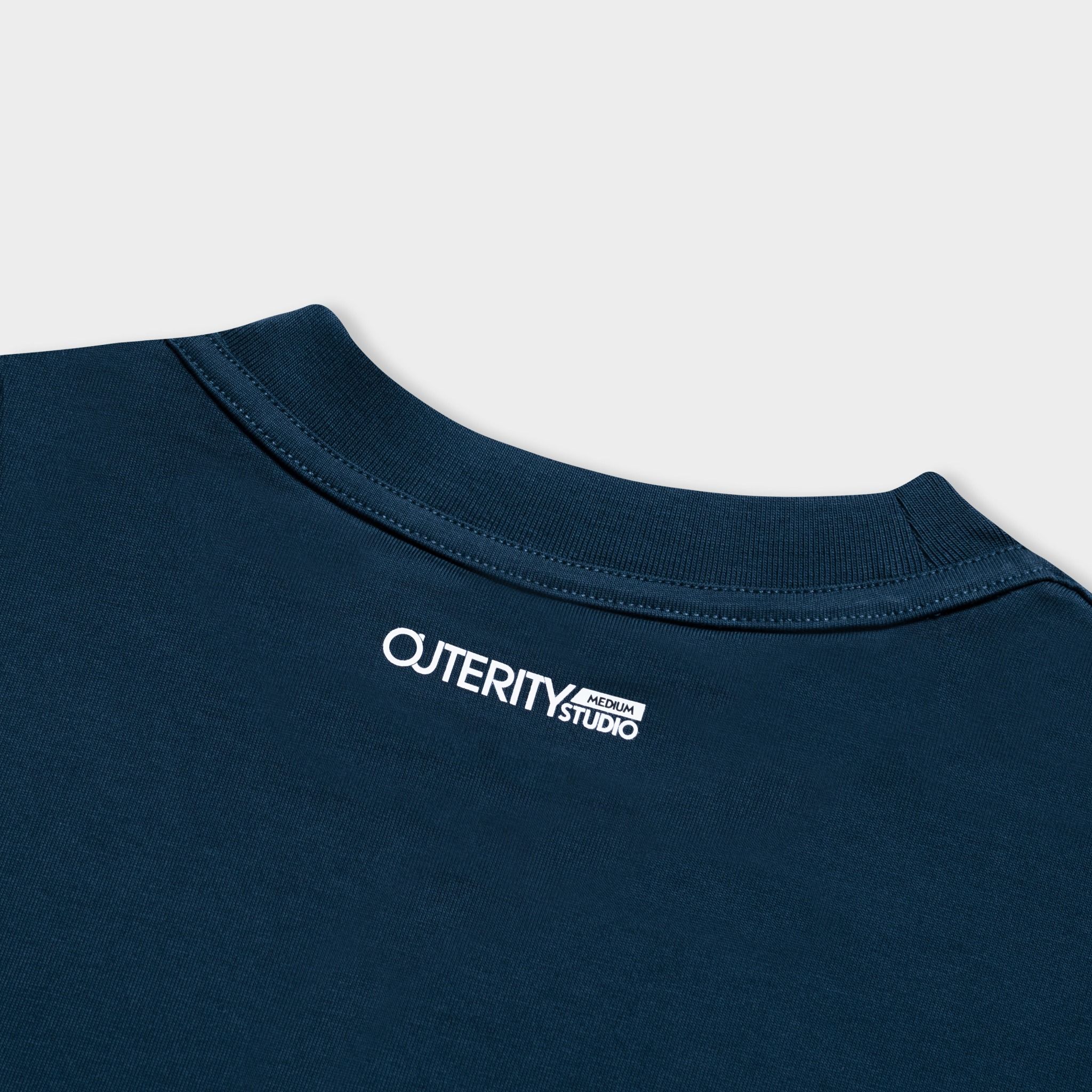 Outerity Double Tee Collection - DJ Bear / Navy