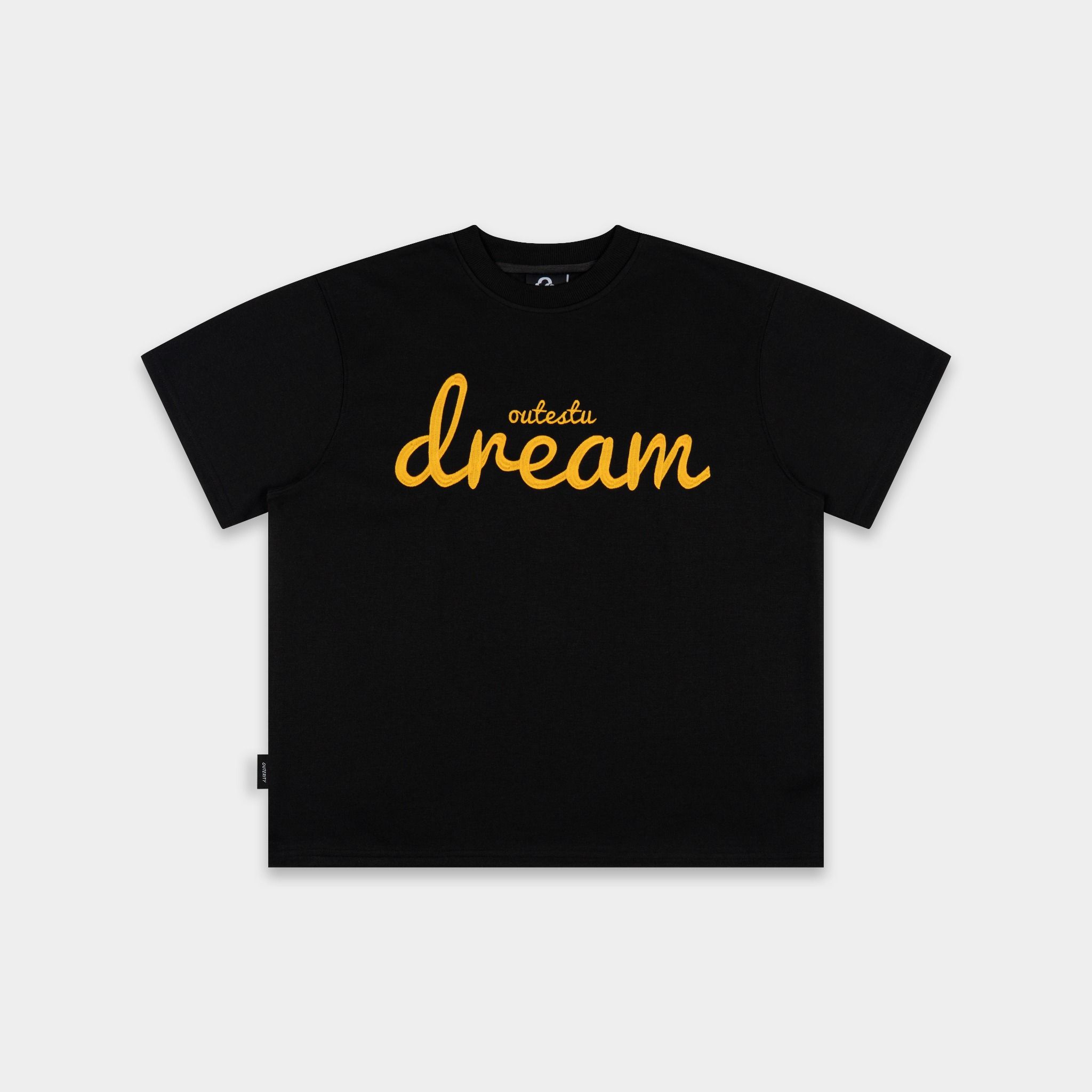Áo Thun Form Boxy Outerity Dream Nỉ Hai Da