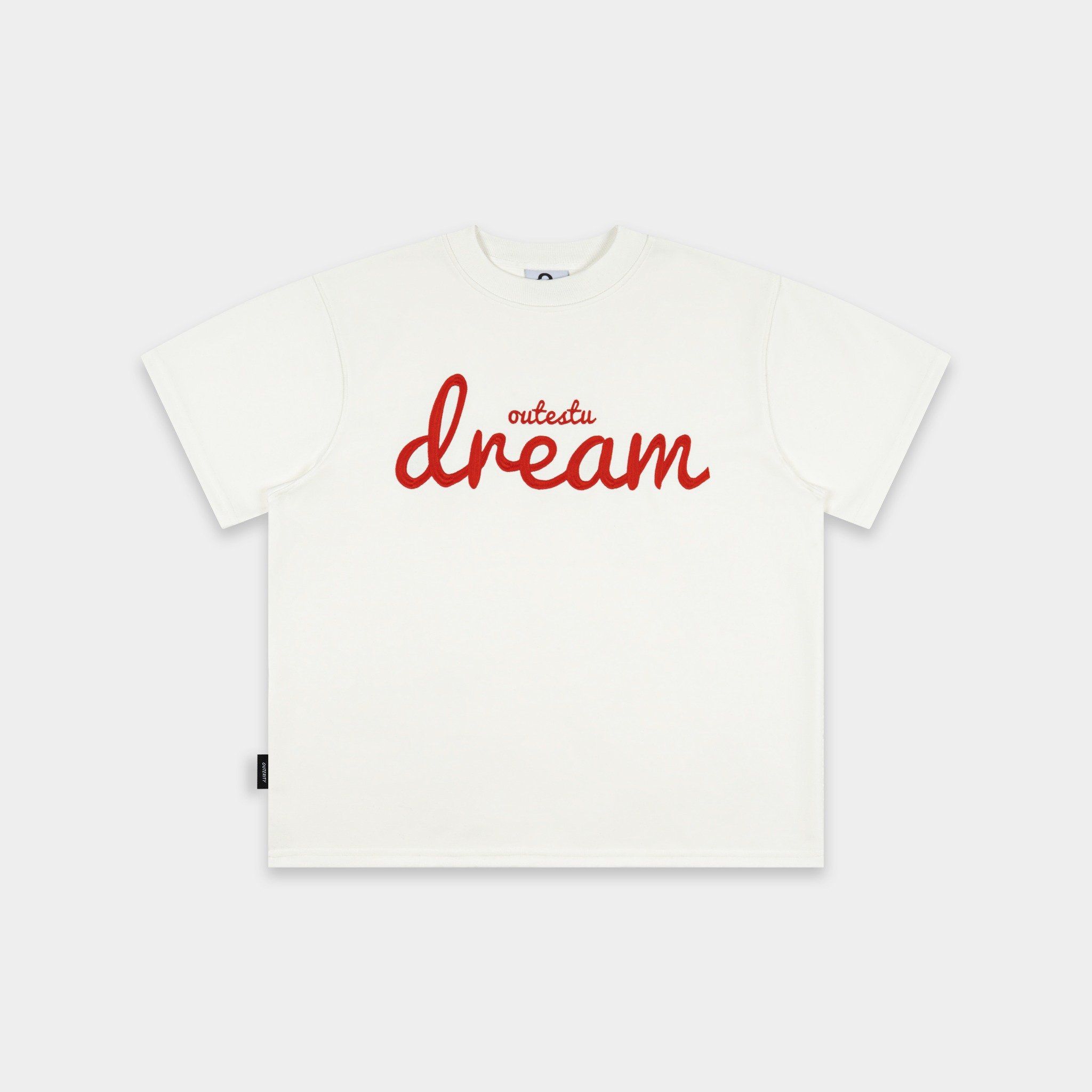Áo Thun Form Boxy Outerity Dream Nỉ Hai Da