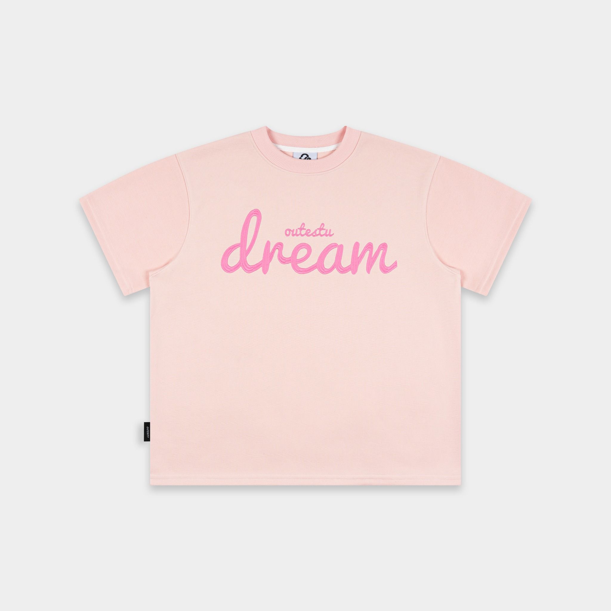 Áo Thun Form Boxy Outerity Dream Nỉ Hai Da