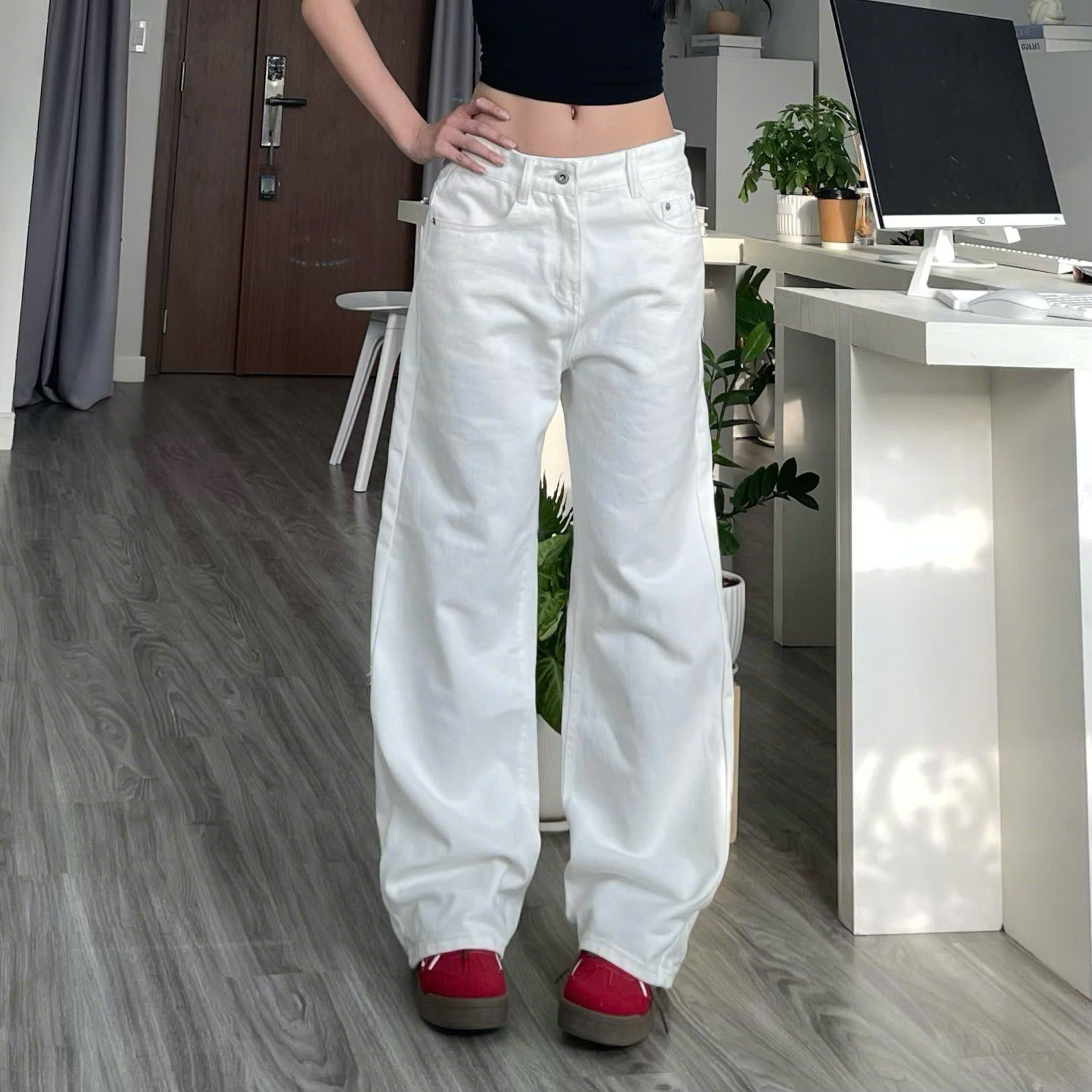 Outerity Jean Wash Ver.2 Cạp Cao Form Unisex