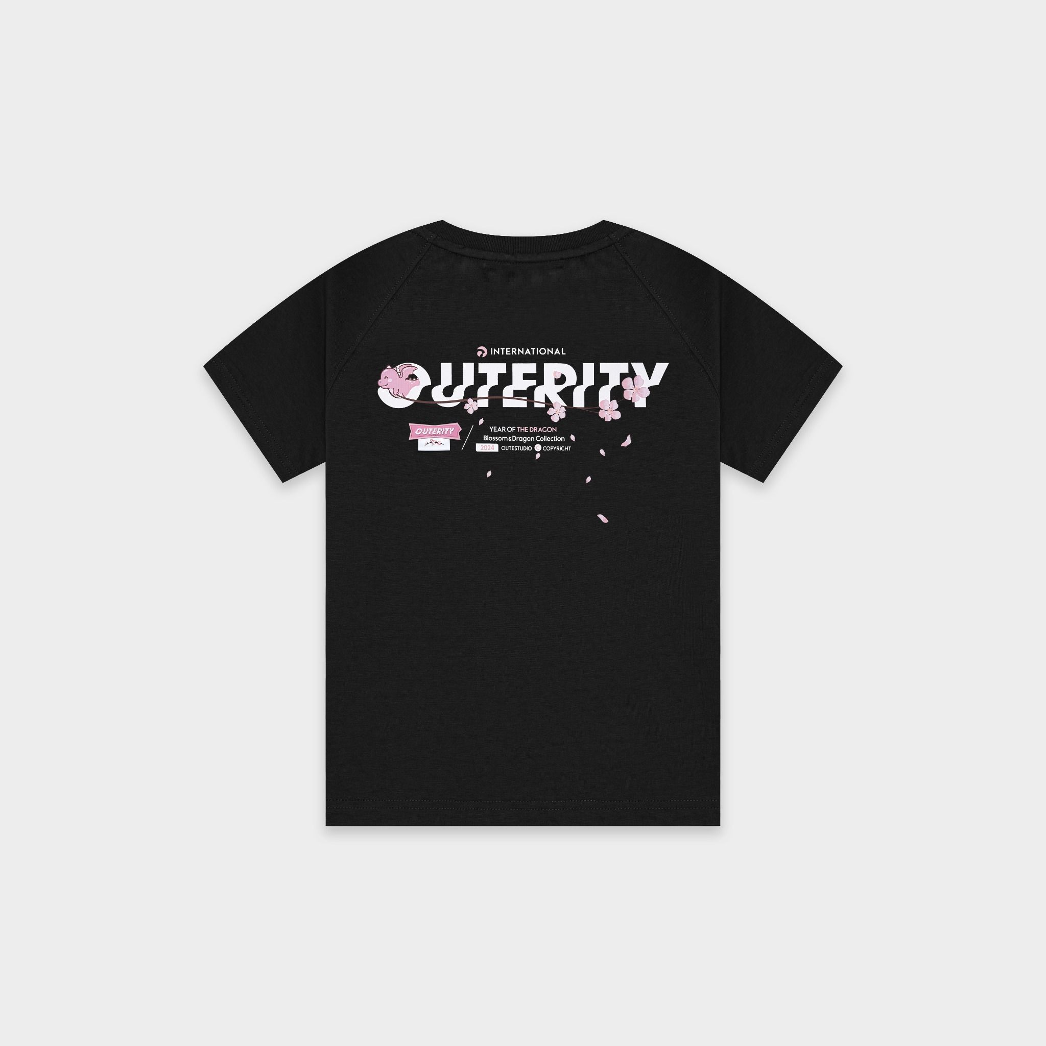 OuterityKids Dragon Tee / Black