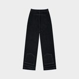  Outerity Jean Bottom Up Form Unisex  /  Đen 