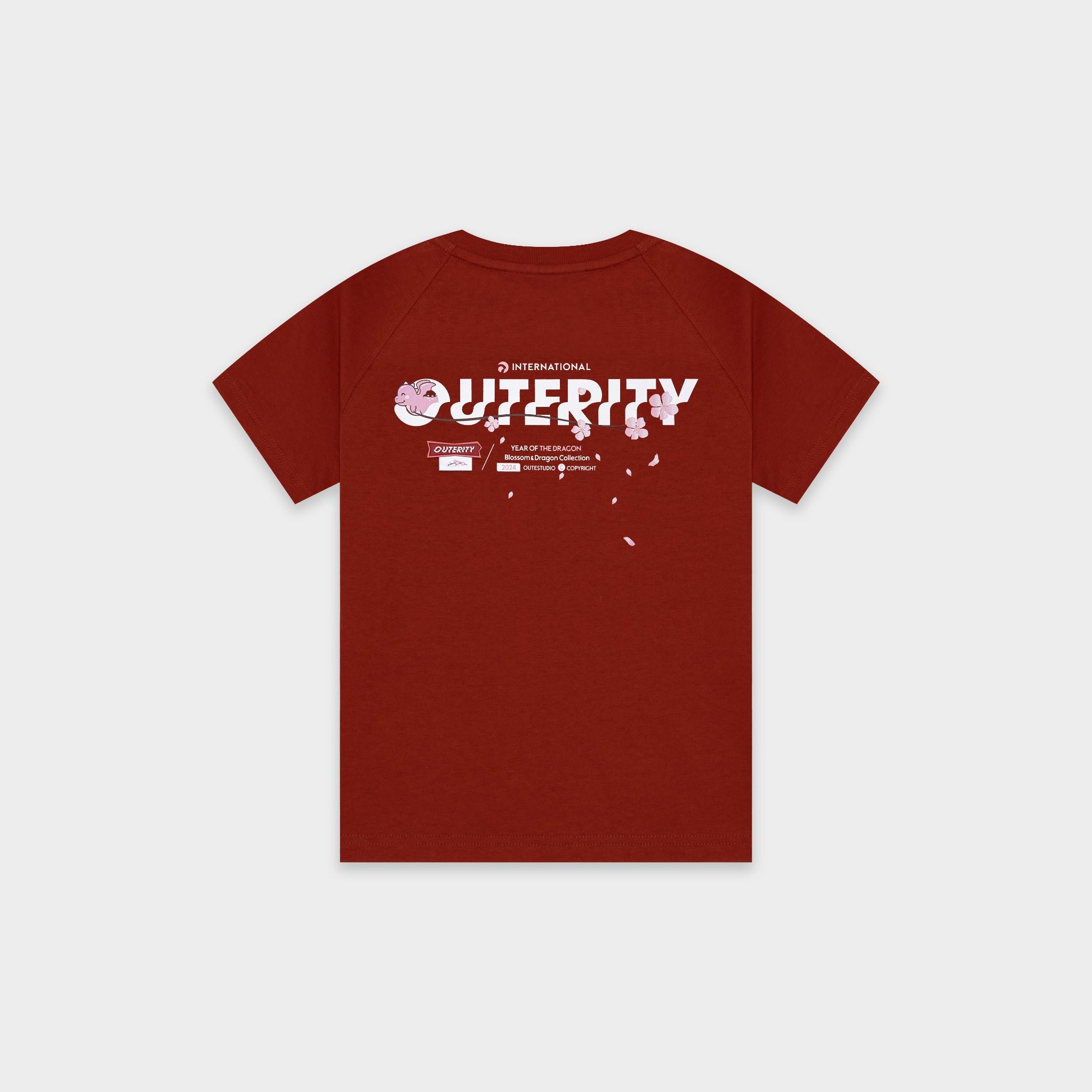  OuterityKids Dragon Tee / Red 