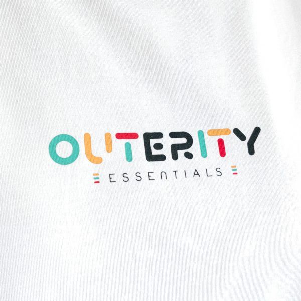 Rainbow Tee - White