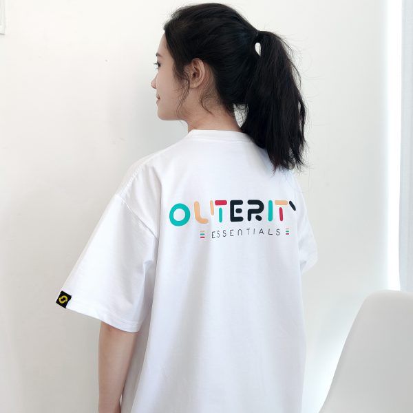 Rainbow Tee - White