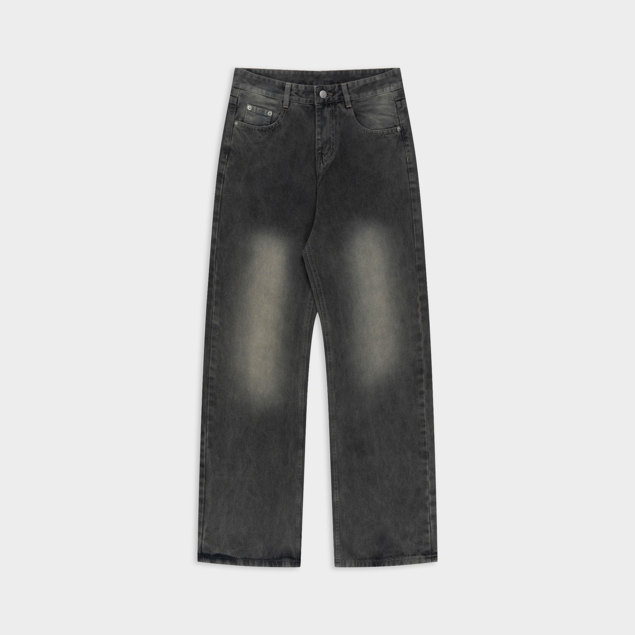 Outerity Jean Wash Ver.2 Cạp Cao Form Unisex
