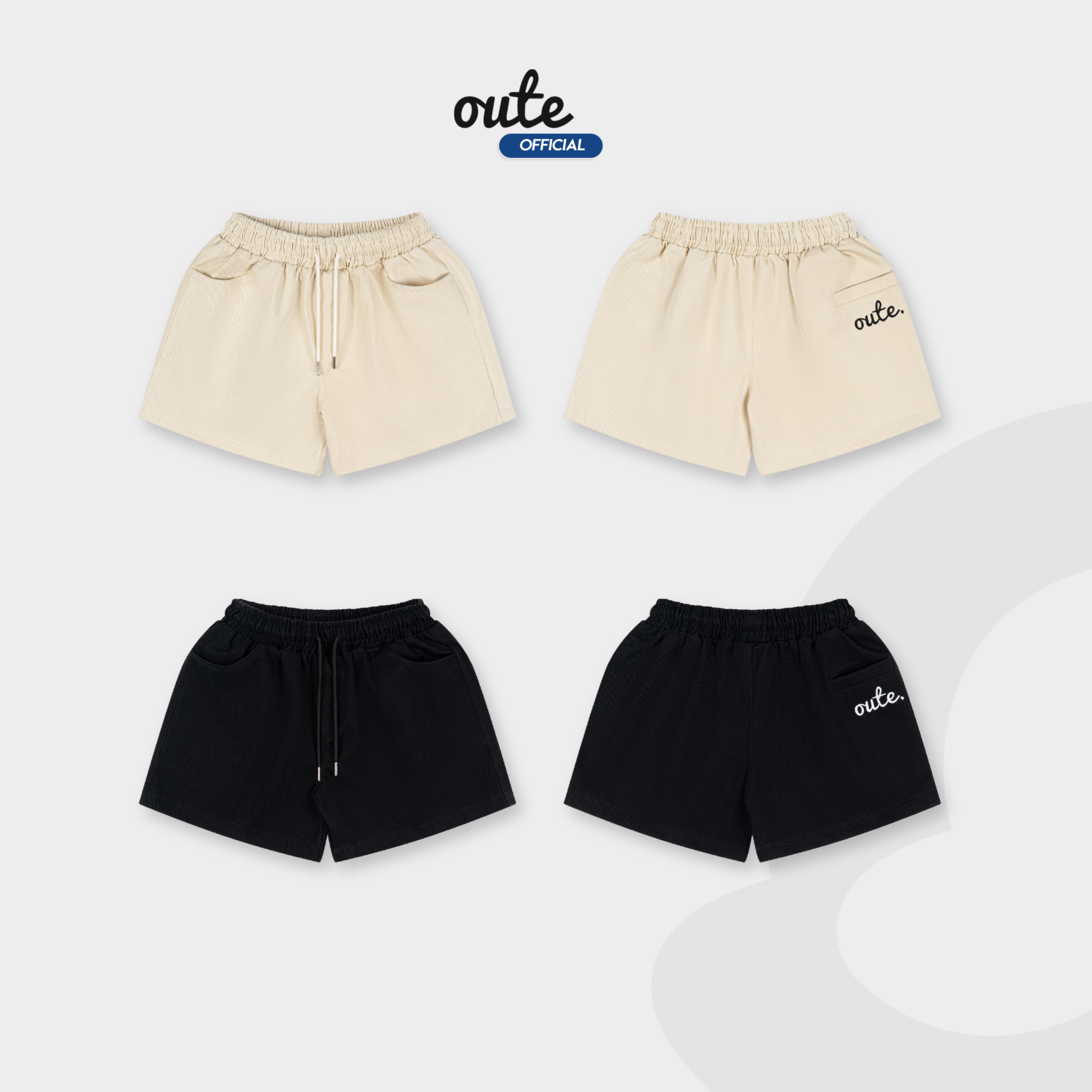 Quần Short Kaki Outerity Essential