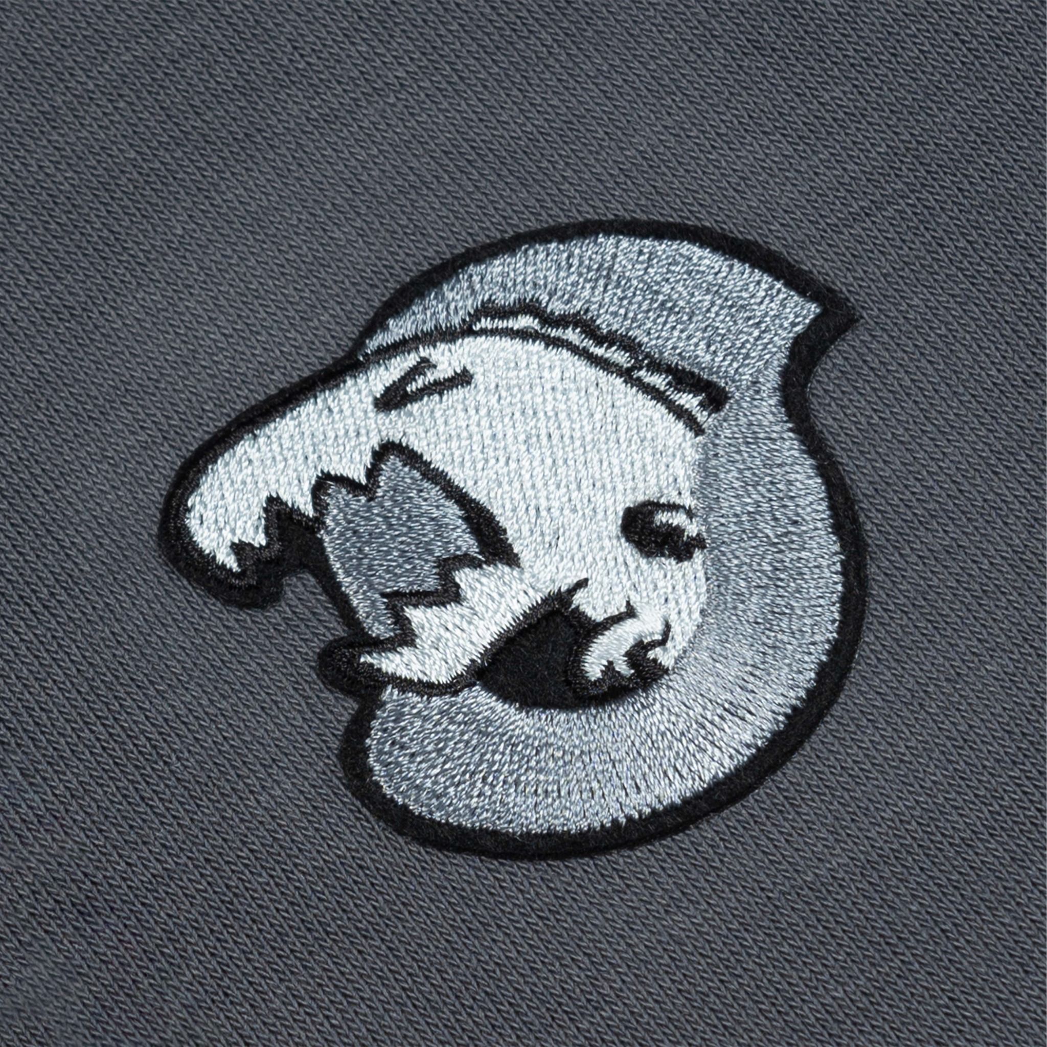 Outerity Basic Hoodie Double Zip Dino / Gray pintripe