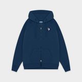  Outerity Basic Hoodie Double Zip Dino / Navy peony 