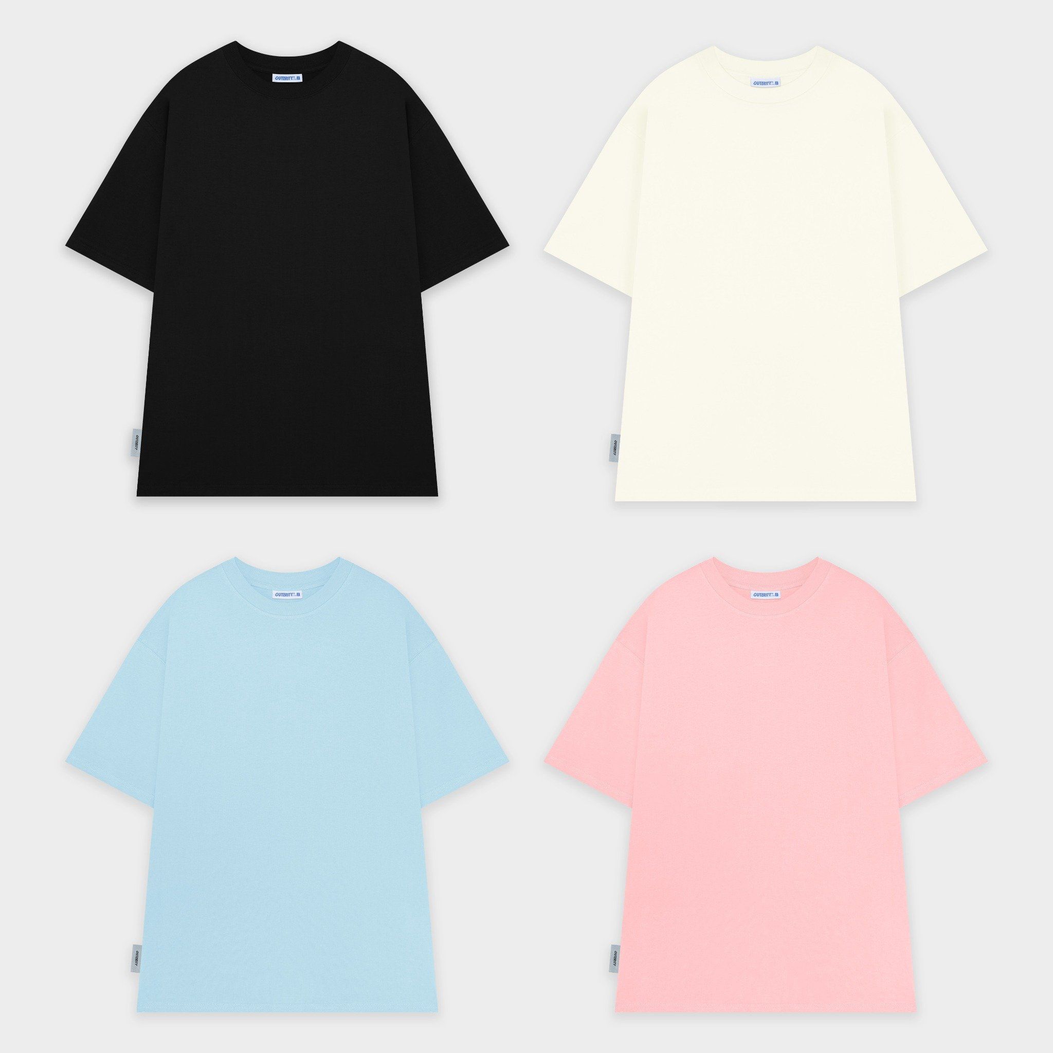  Outerity Blanki tee / Pastel Pink 