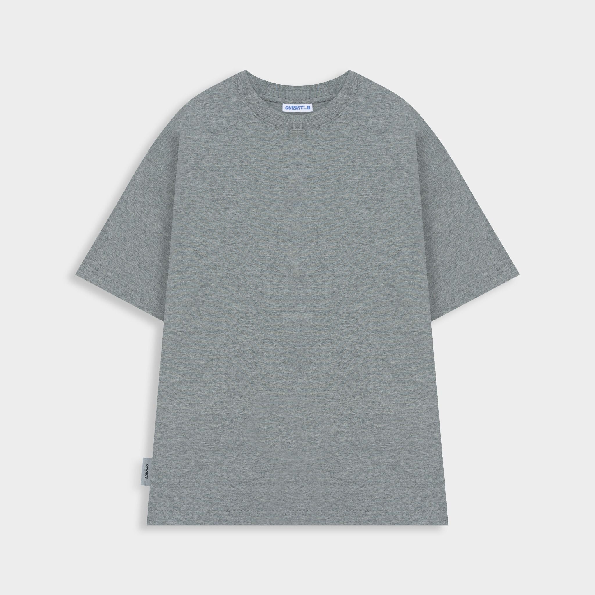Áo thun Outerity Blanki / Heather Black