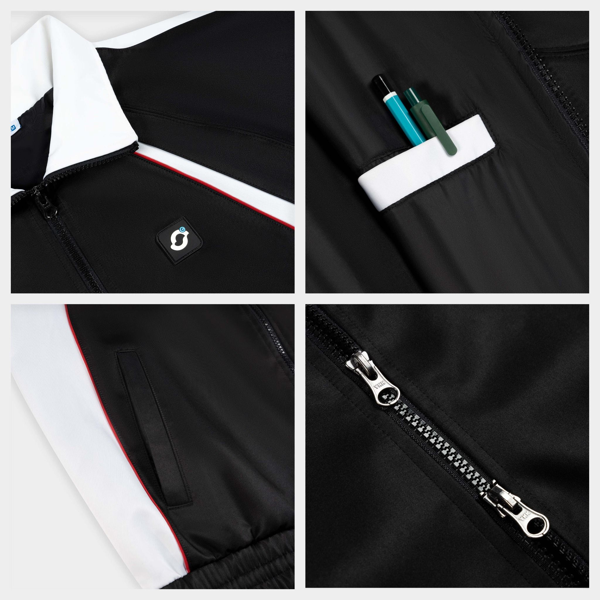 Outerity Winter Night Double Zip Jacket / Black