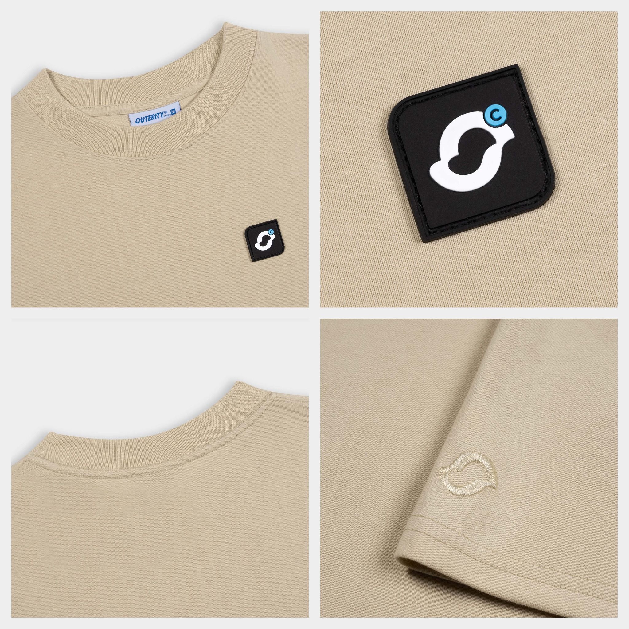 BASIC UNISEX TEE / White Pepper