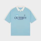  OuterityKids Five Stars Polo / Sky Blue 