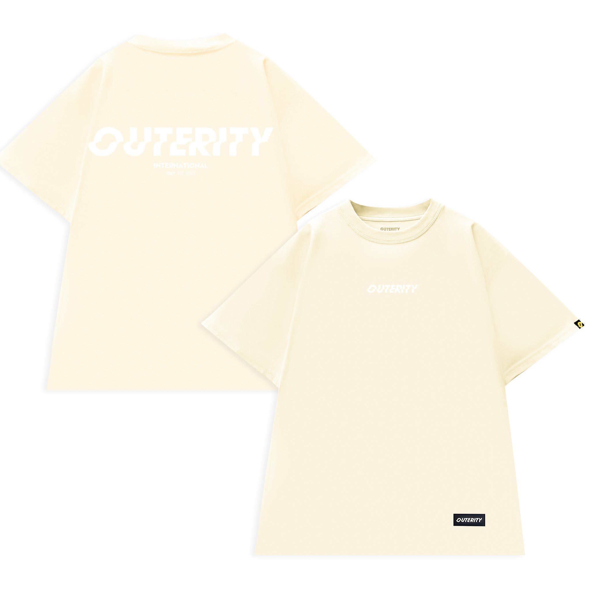 SIGNATURE TEE - CREAM