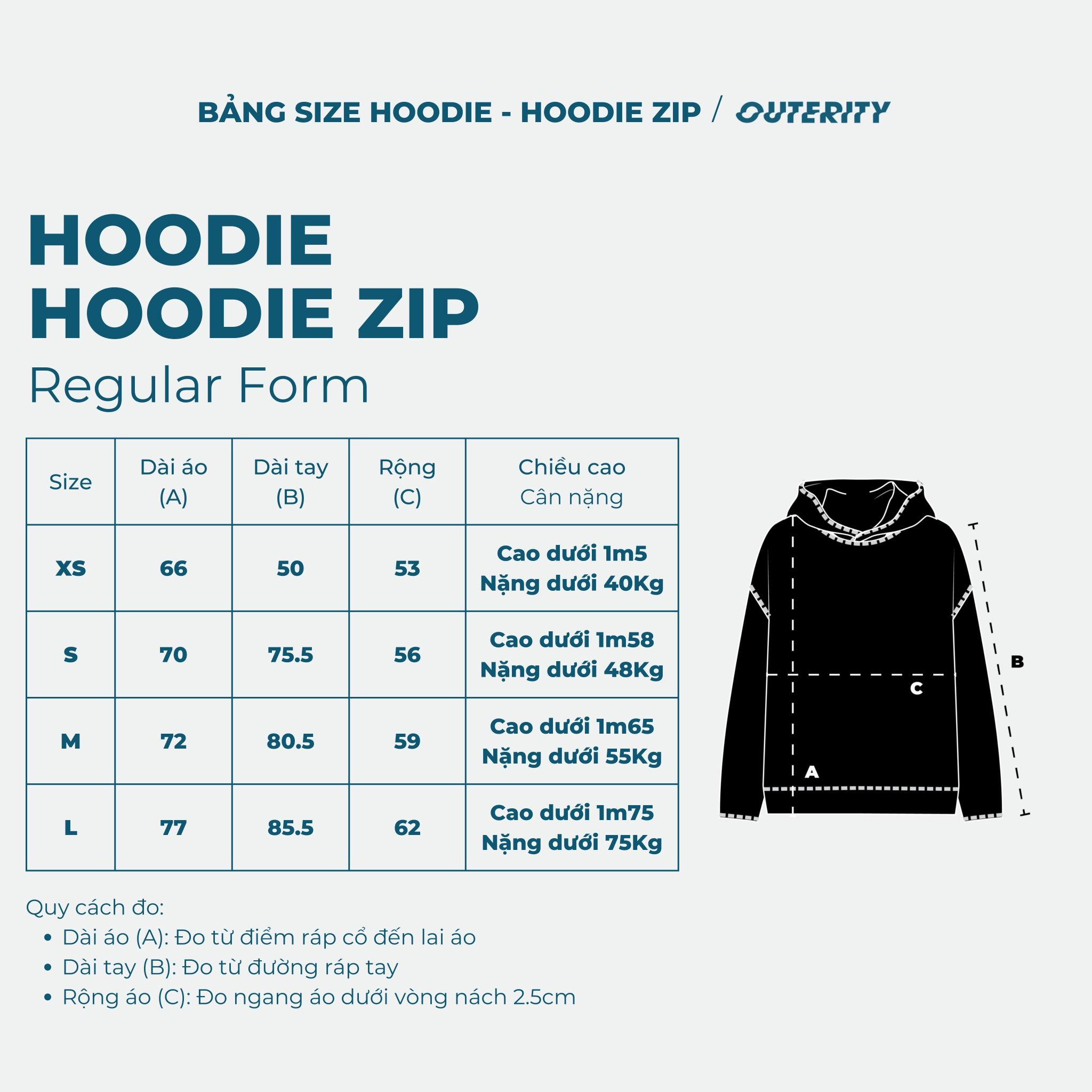  HOODIE ZIP RAINBOW / BLACK 