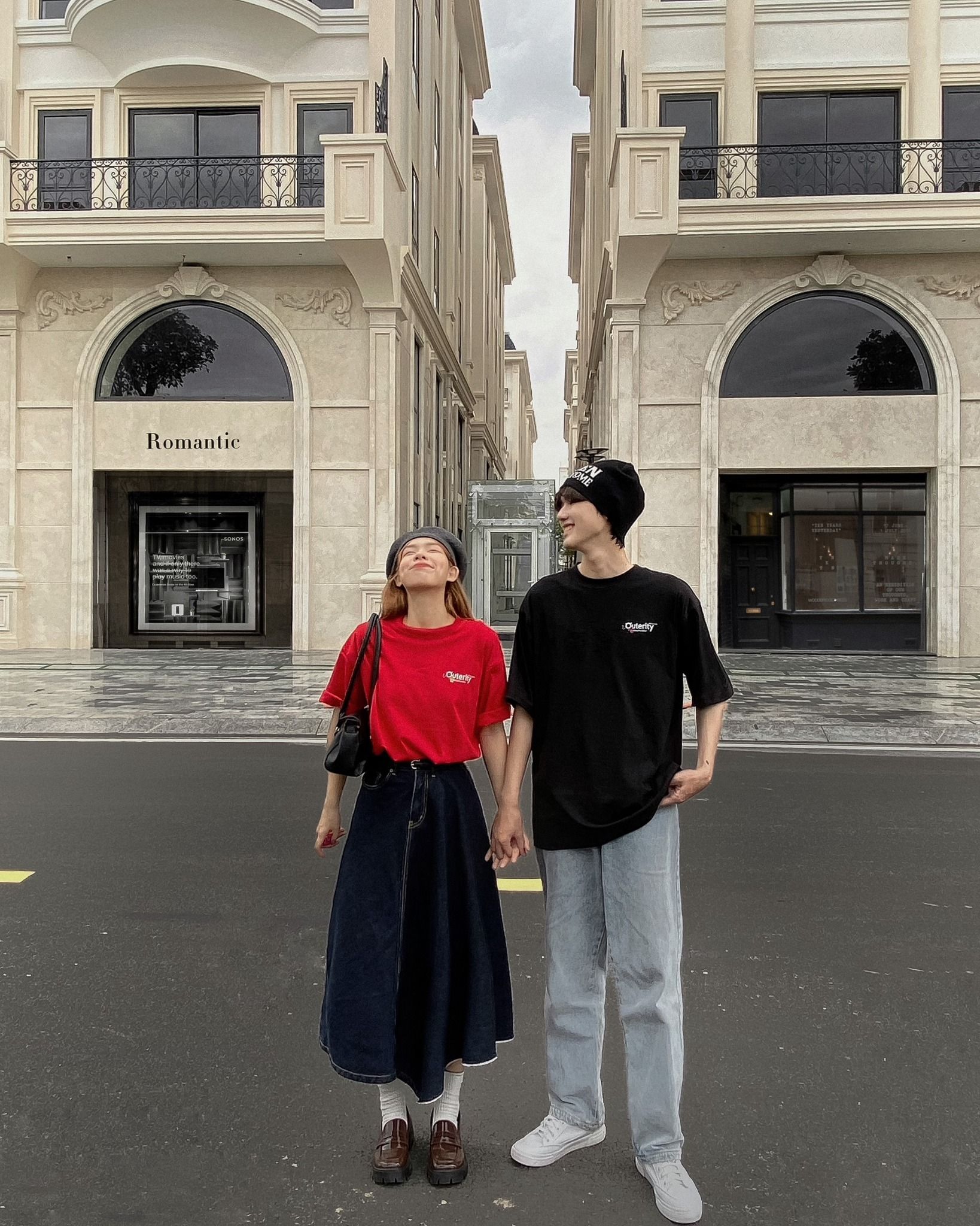 Outerity BabyMonster Tee - Meow Collection / Red