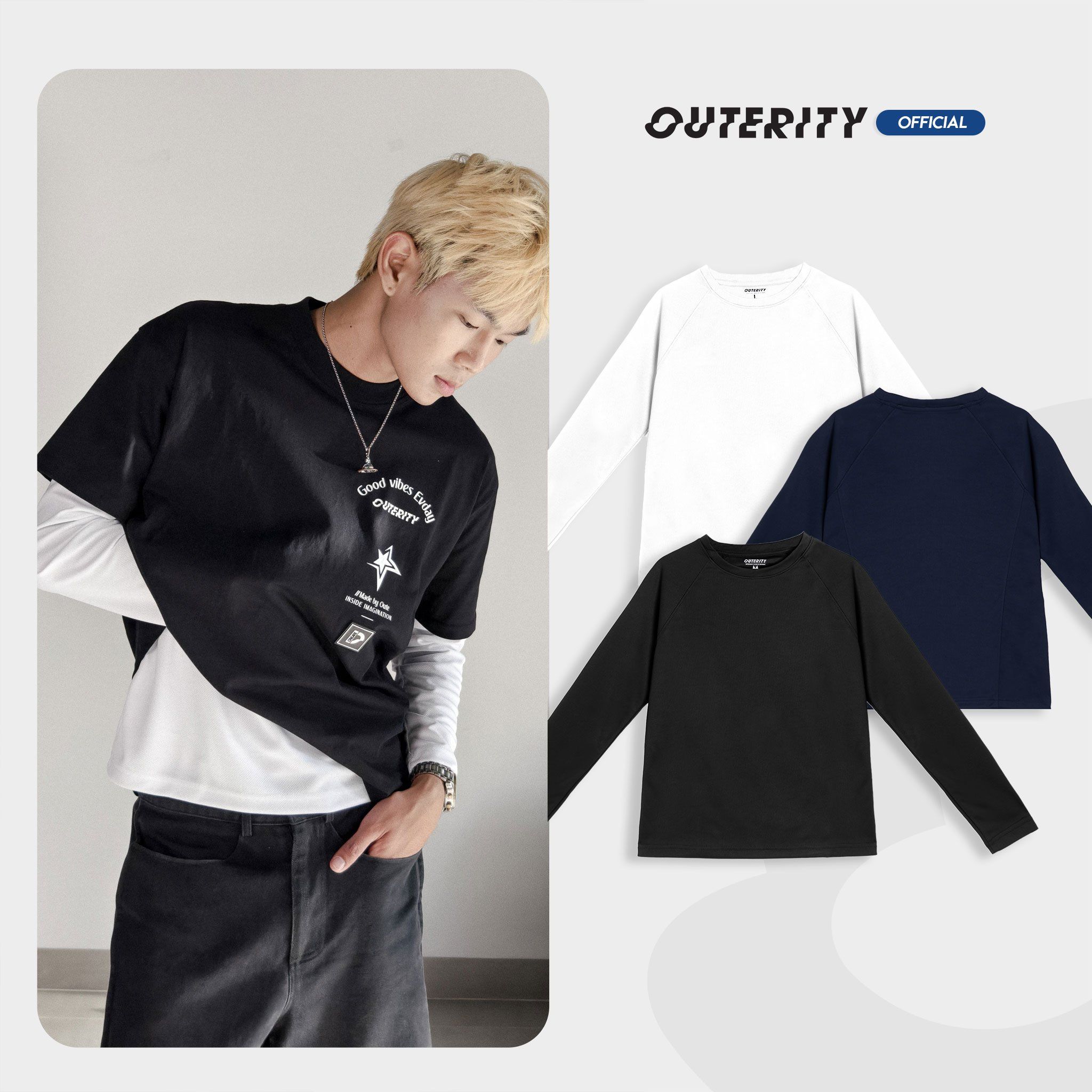 Áo Thun Outerity Basic Long Sleeve