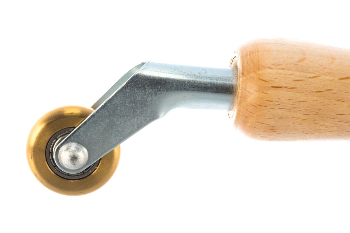 106.972 - Con lăn 6mm, brass Leister