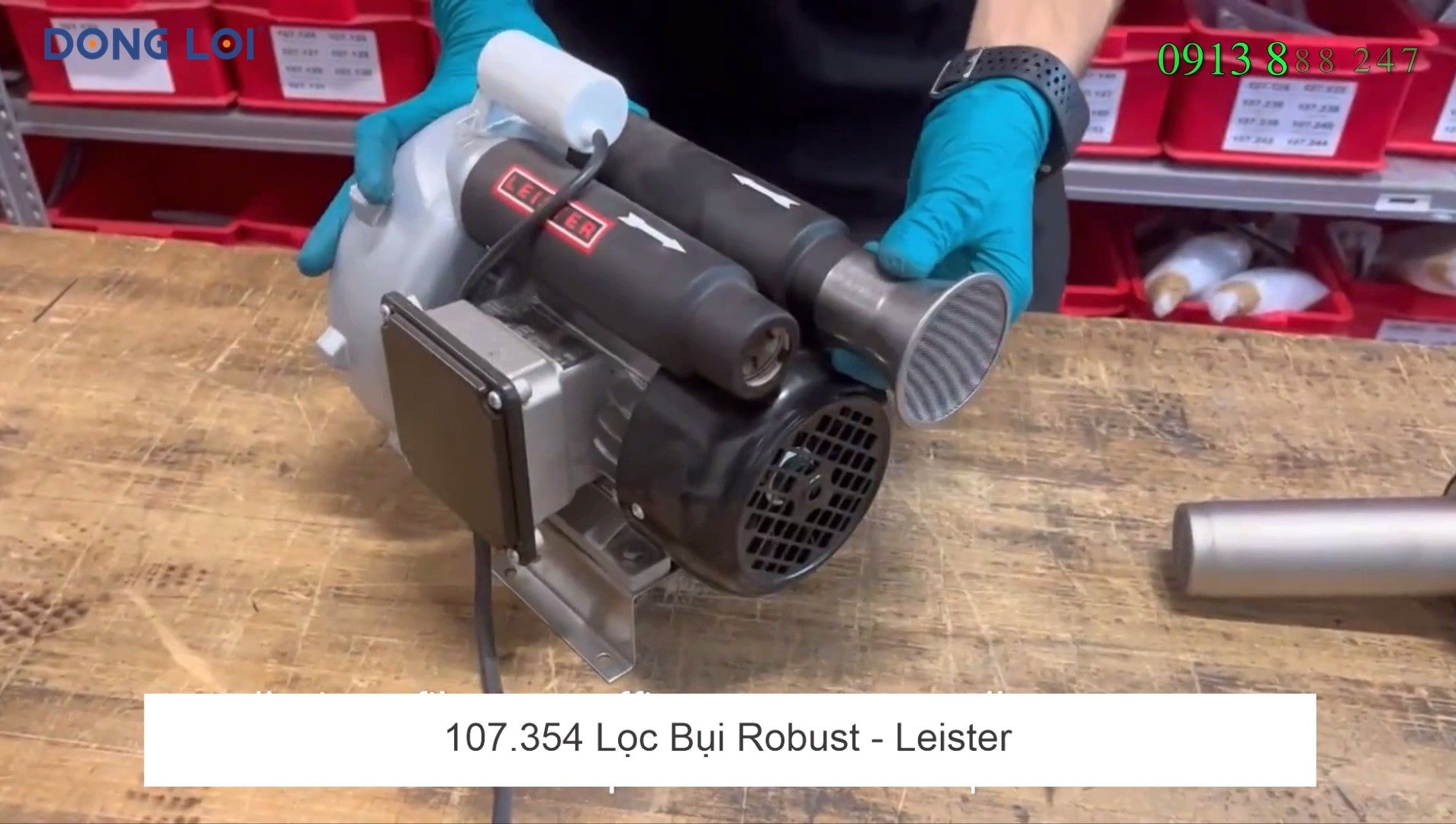 107.354 Lọc Bụi Robust - Leister