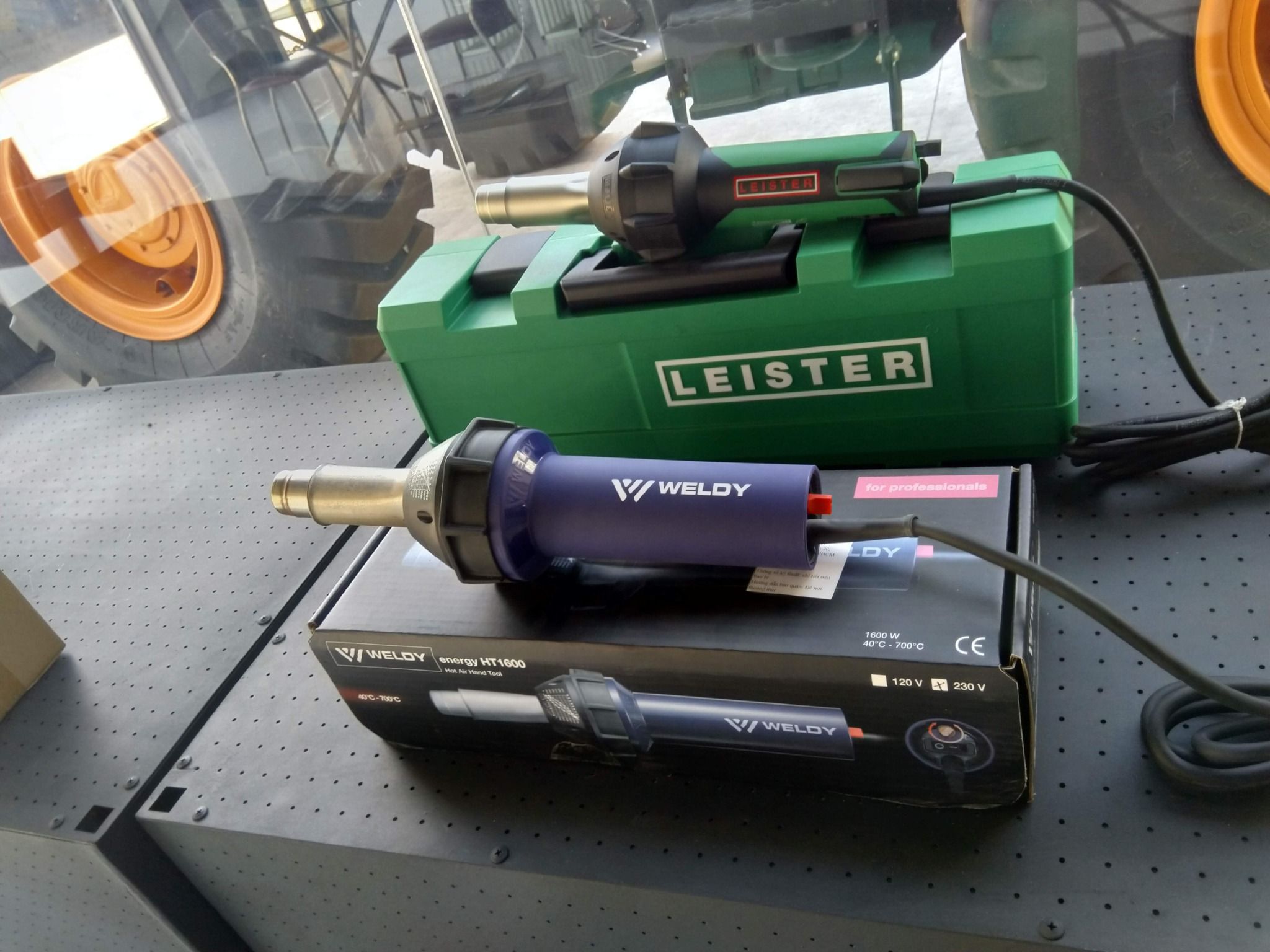 Máy hàn nhựa Weldy HT1600 D Ovelap Welding Kit
