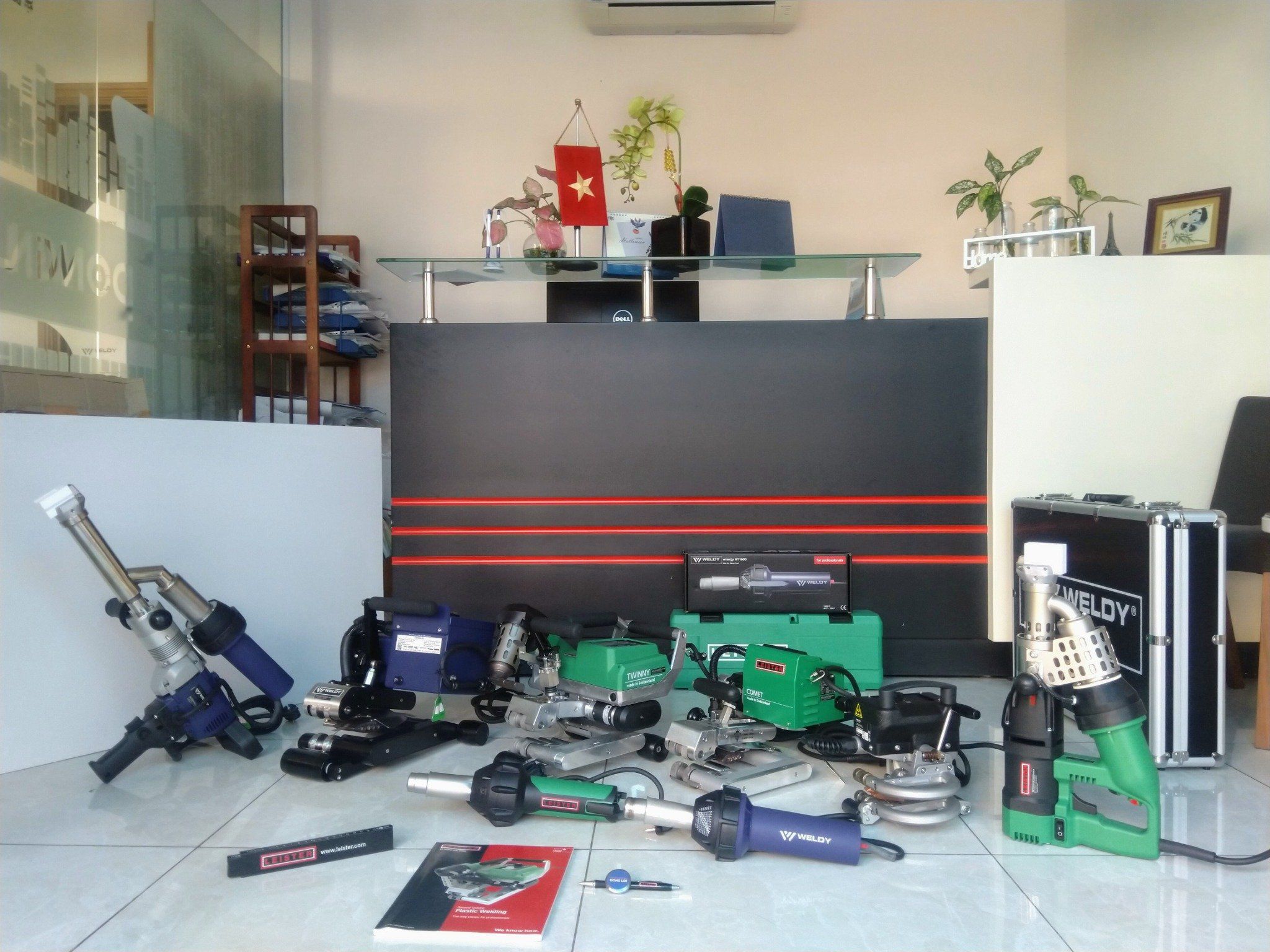 Máy hàn nhựa Weldy HT1600 Overlap Welding Kit