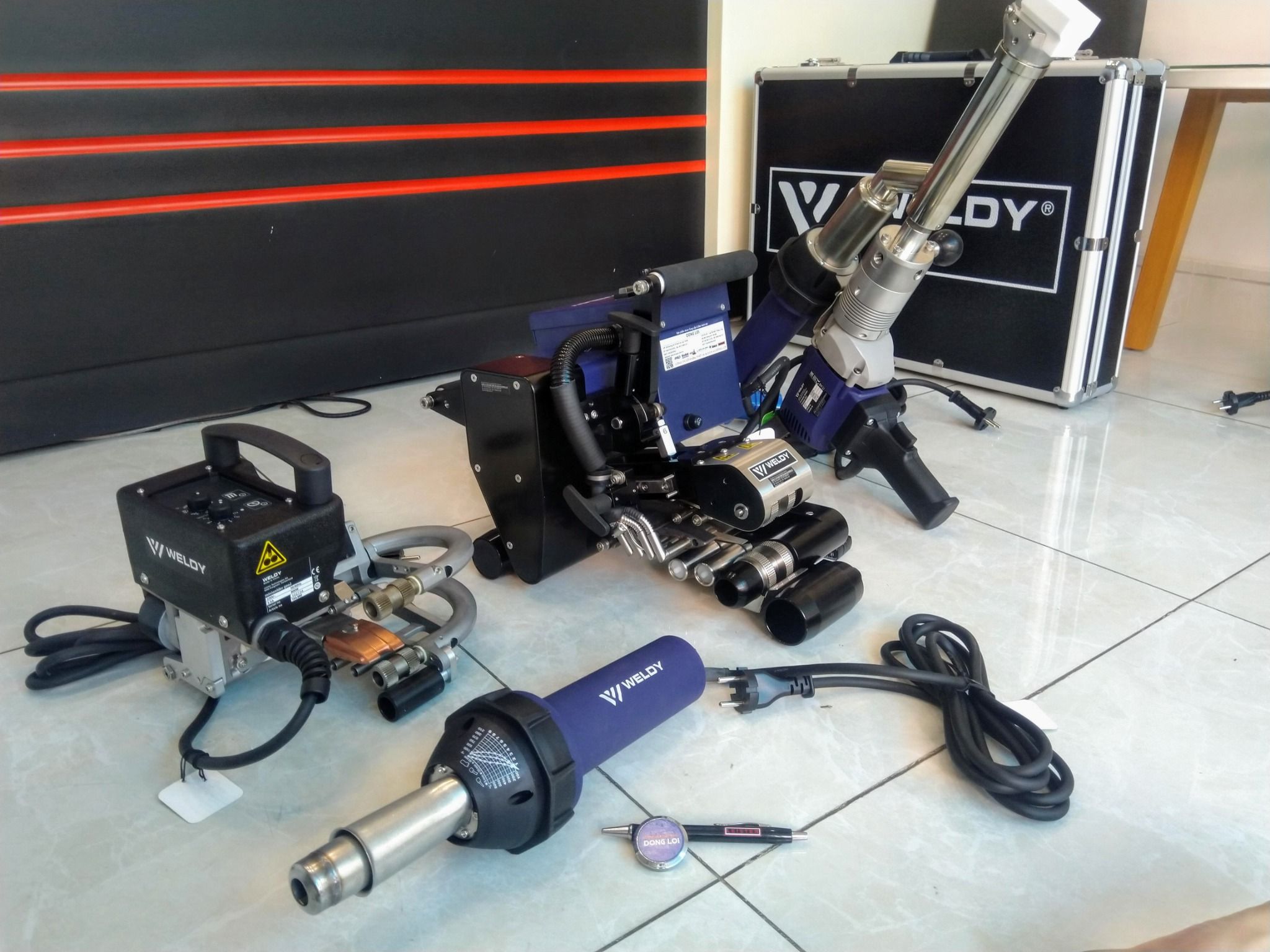 Máy hàn nhựa Weldy HT1600 D Ovelap Welding Kit