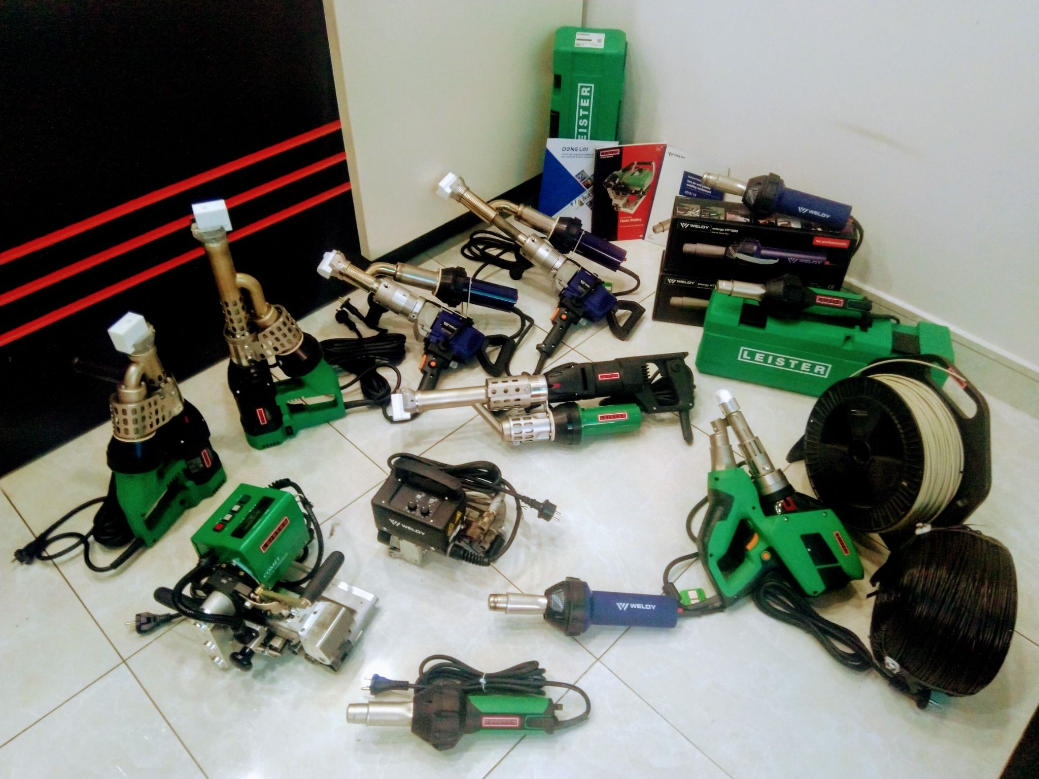 126.105 Đầu hàn Góc Vuông Máy Đùn Booster EX2/EX3