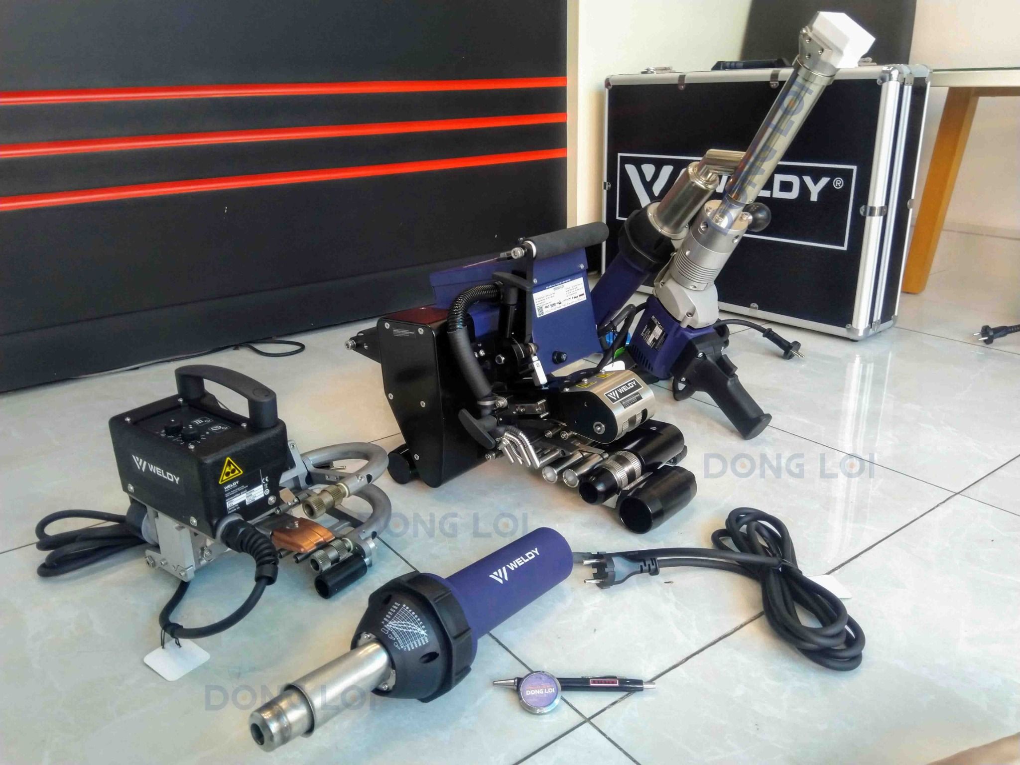 Máy Hàn Màng HDPE Weldy Miniwelder Geo2
