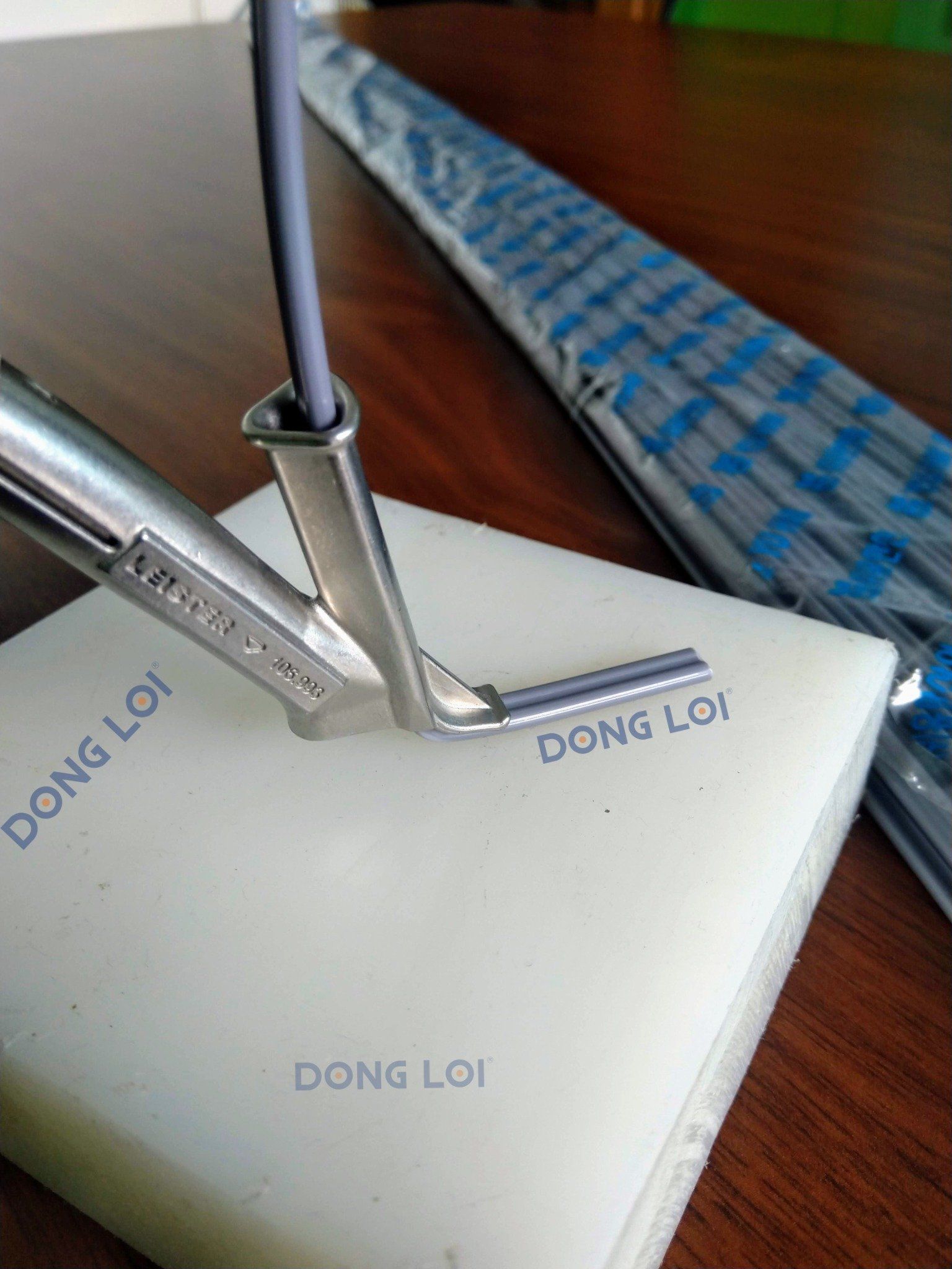 Que hàn nhựa PVC Màu Xám YUHAN - Hàn Quốc