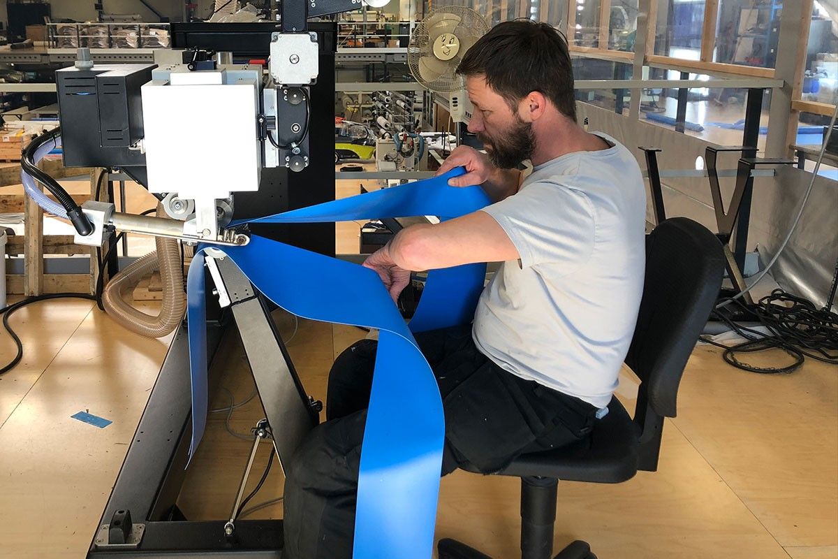 Máy hàn màng PVC, TPU Seamtek W-2000 AT