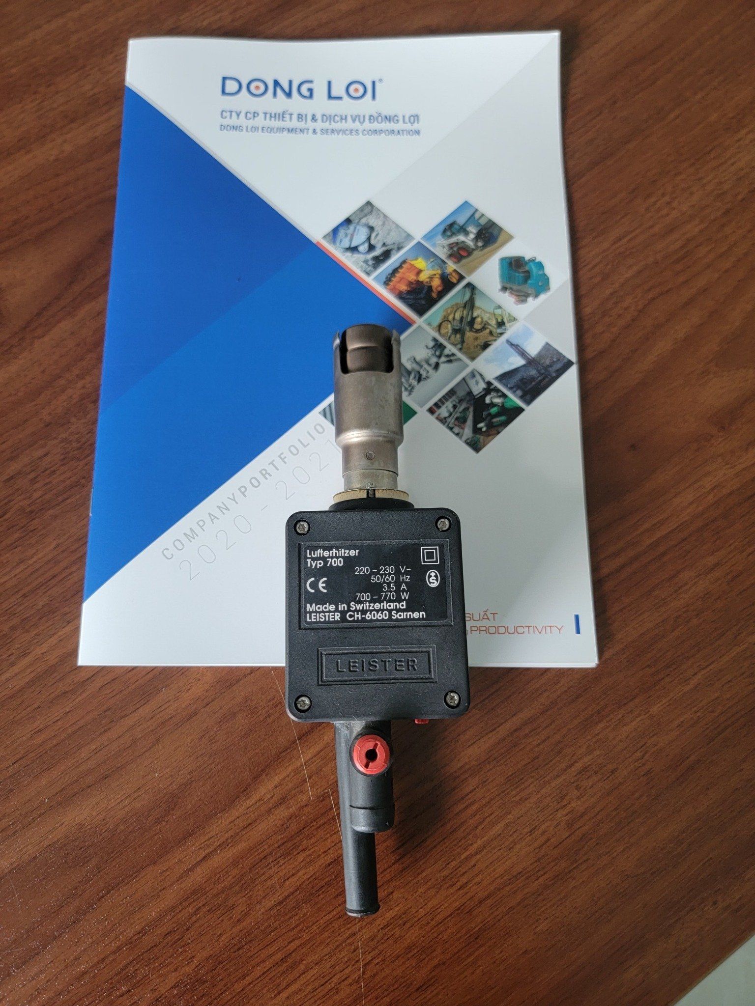 Thiết bị gia nhiệt LE 700 Leister