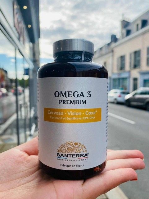 Viên Uống Omega 3 Premium Santerra Cao Cấp Chính Hãng Pháp