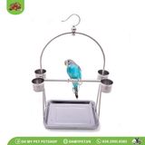 Đế đứng inox cho vẹt | OMP