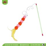 Cần câu mèo bông lông vũ | OMP