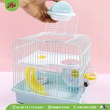 Lồng Hamster 2 tầng nhà vòm