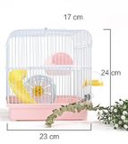 Lồng Hamster 2 tầng nhà vòm