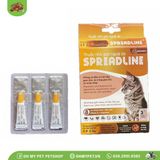 Thuốc trị ve | ghẻ | giun cho mèo | VEMEDIM SPREADLINE