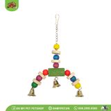 Đồ chơi gỗ cho chim | OMP