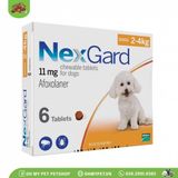 Thuốc trị ve | ghẻ | bọ chét viên nhai cho chó | NEXGARD